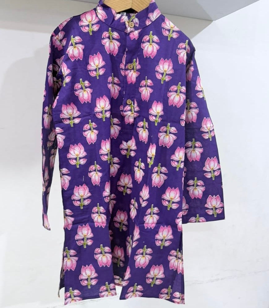 Purple Charm Kurta Pajama