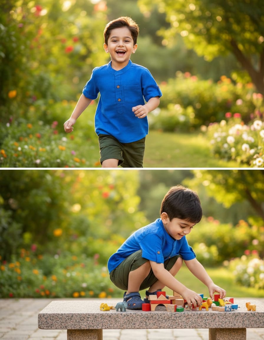 Bluebell Cotton Short Set