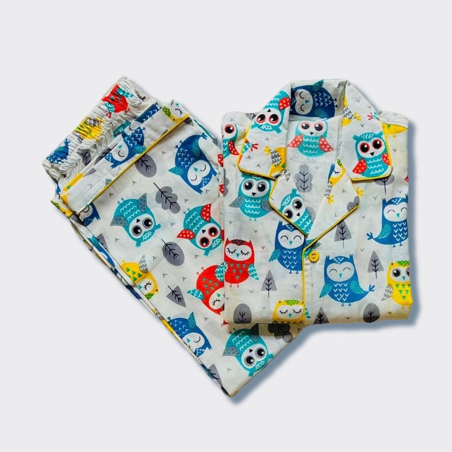 Sleepy Owl Night Suit