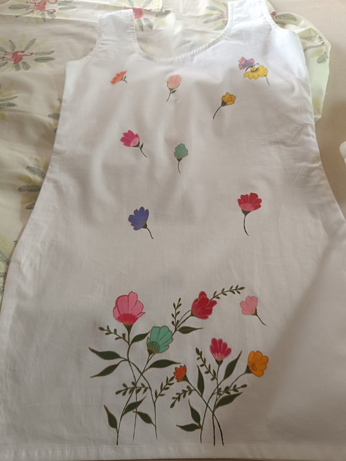 Blooming White Suit