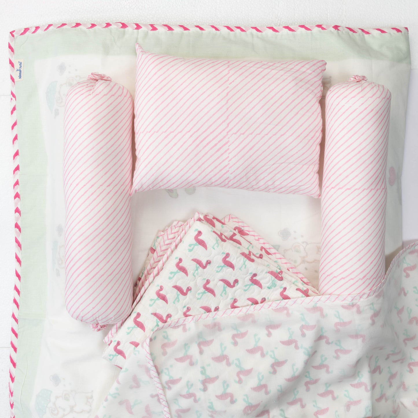 Pink Flamingo Bedsheet