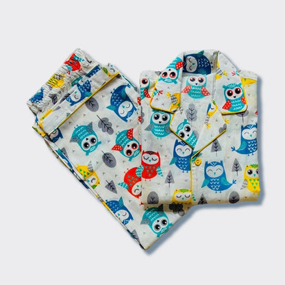 Sleepy Owl Night Suit
