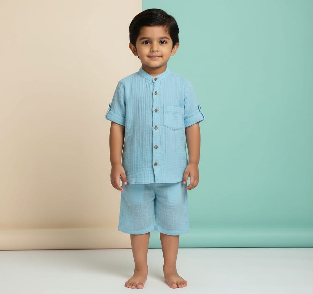 Morning Sky Muslin Set