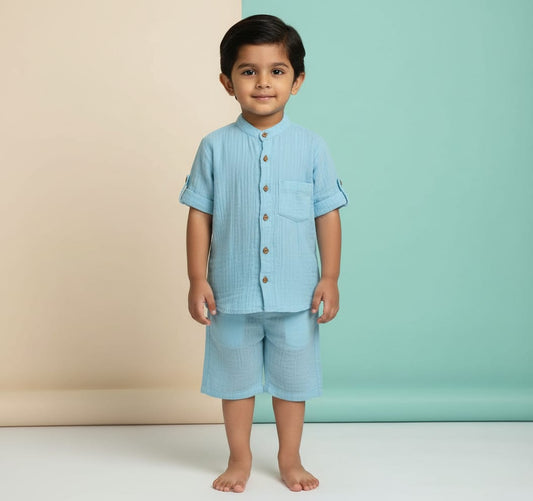 Morning Sky Muslin Set