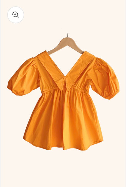 Genda Phool Cotton Dress