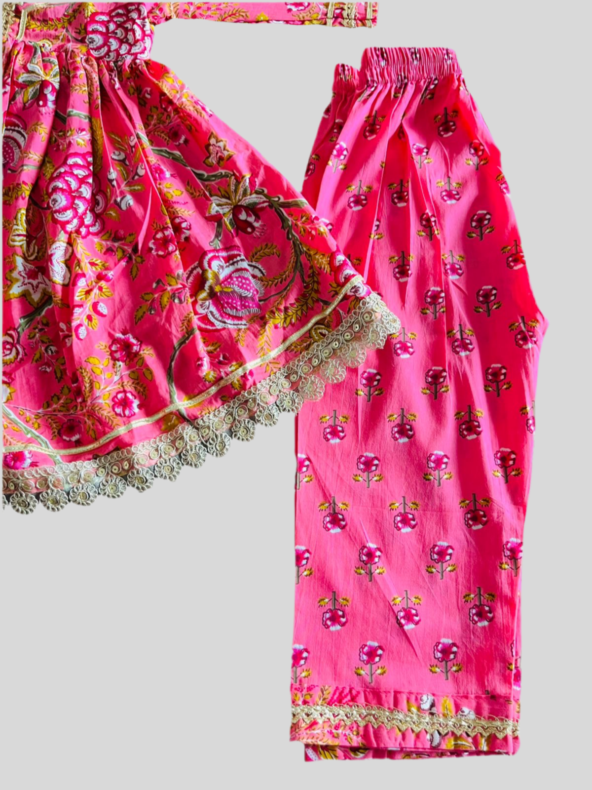 Pretty in Pink Straight Pant Suit