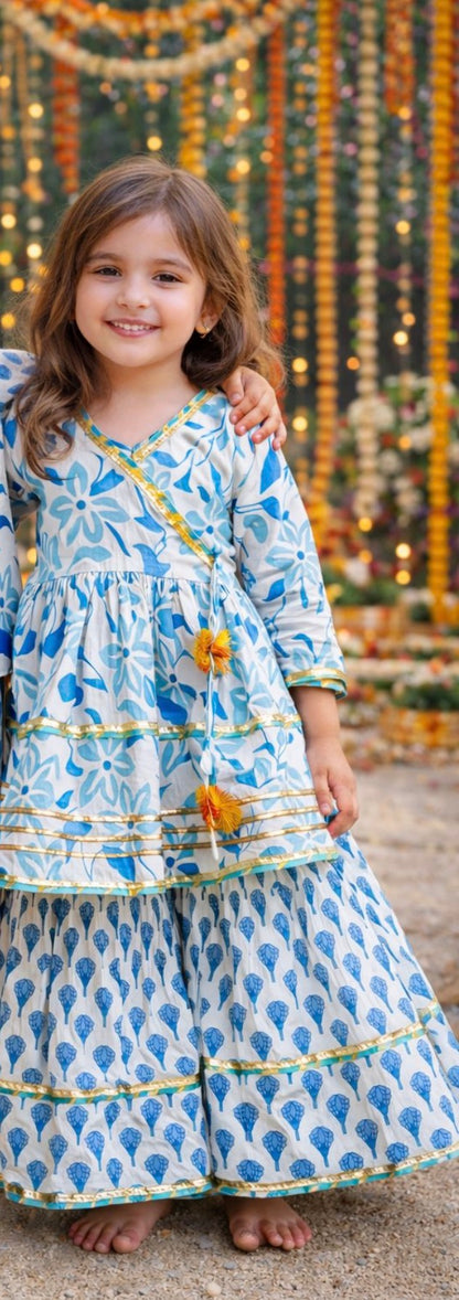 Blue Blossom Palazzo