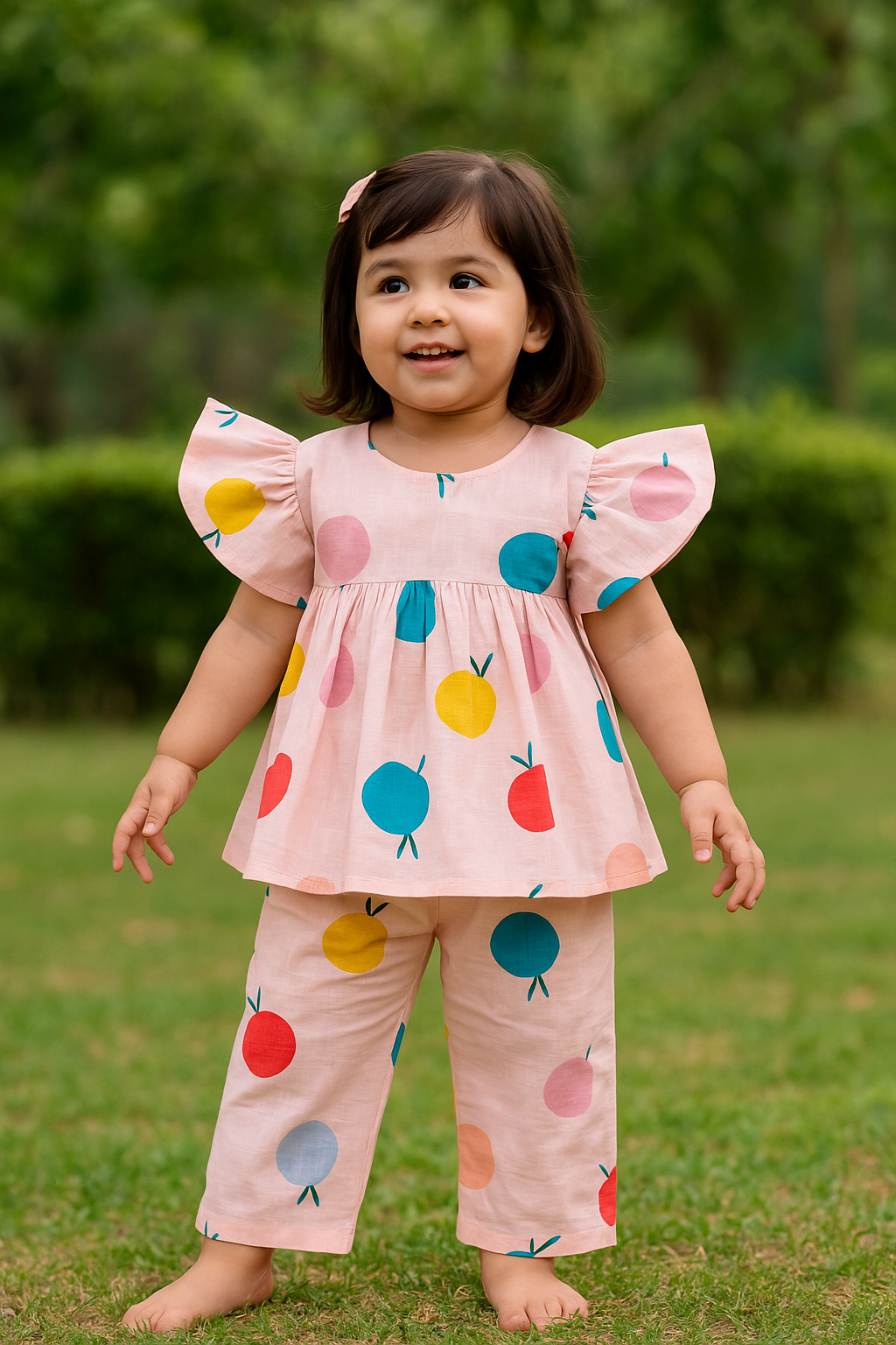 Peach Apple Co-ord set