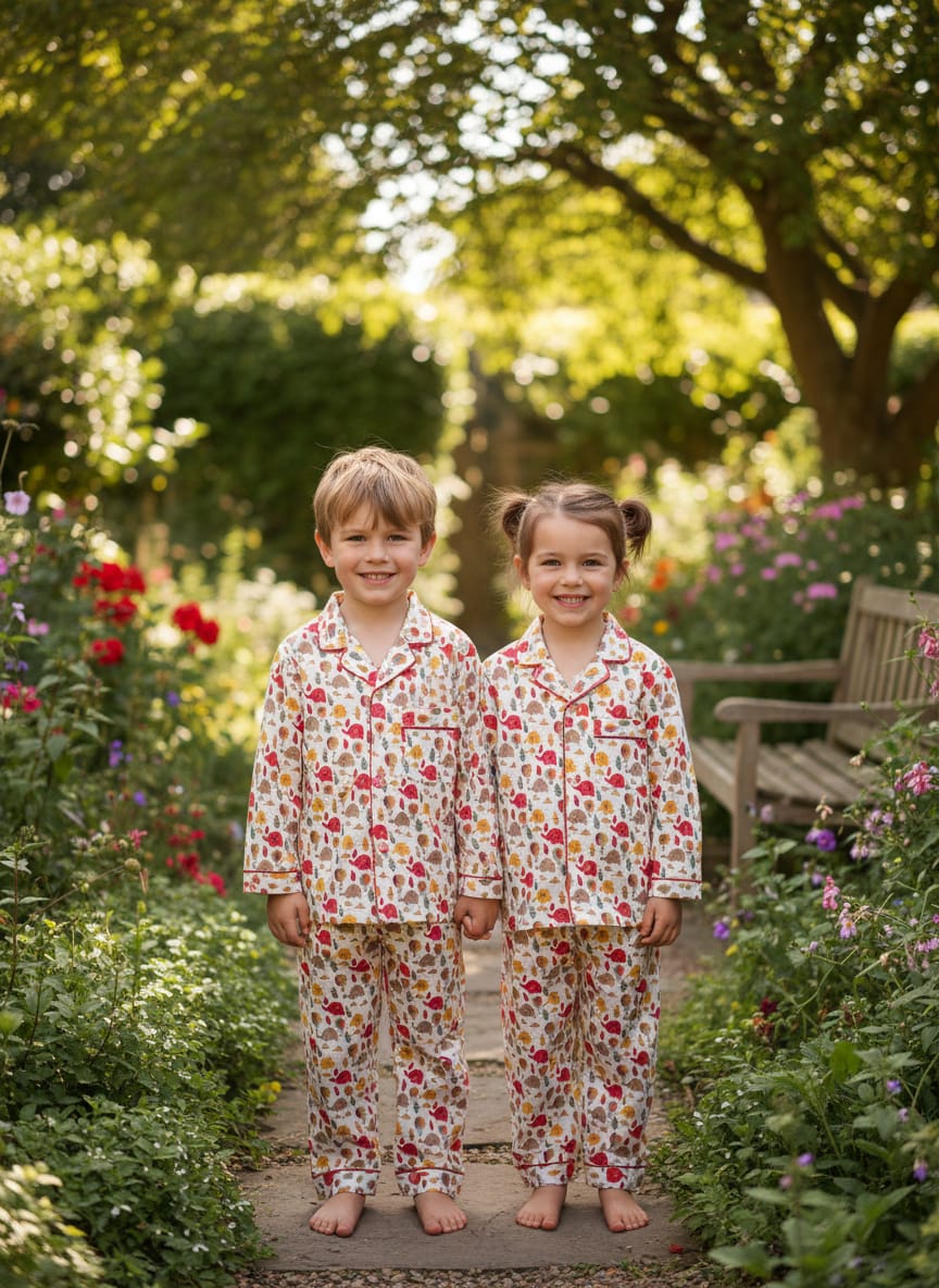 Elephant Print Night Suit