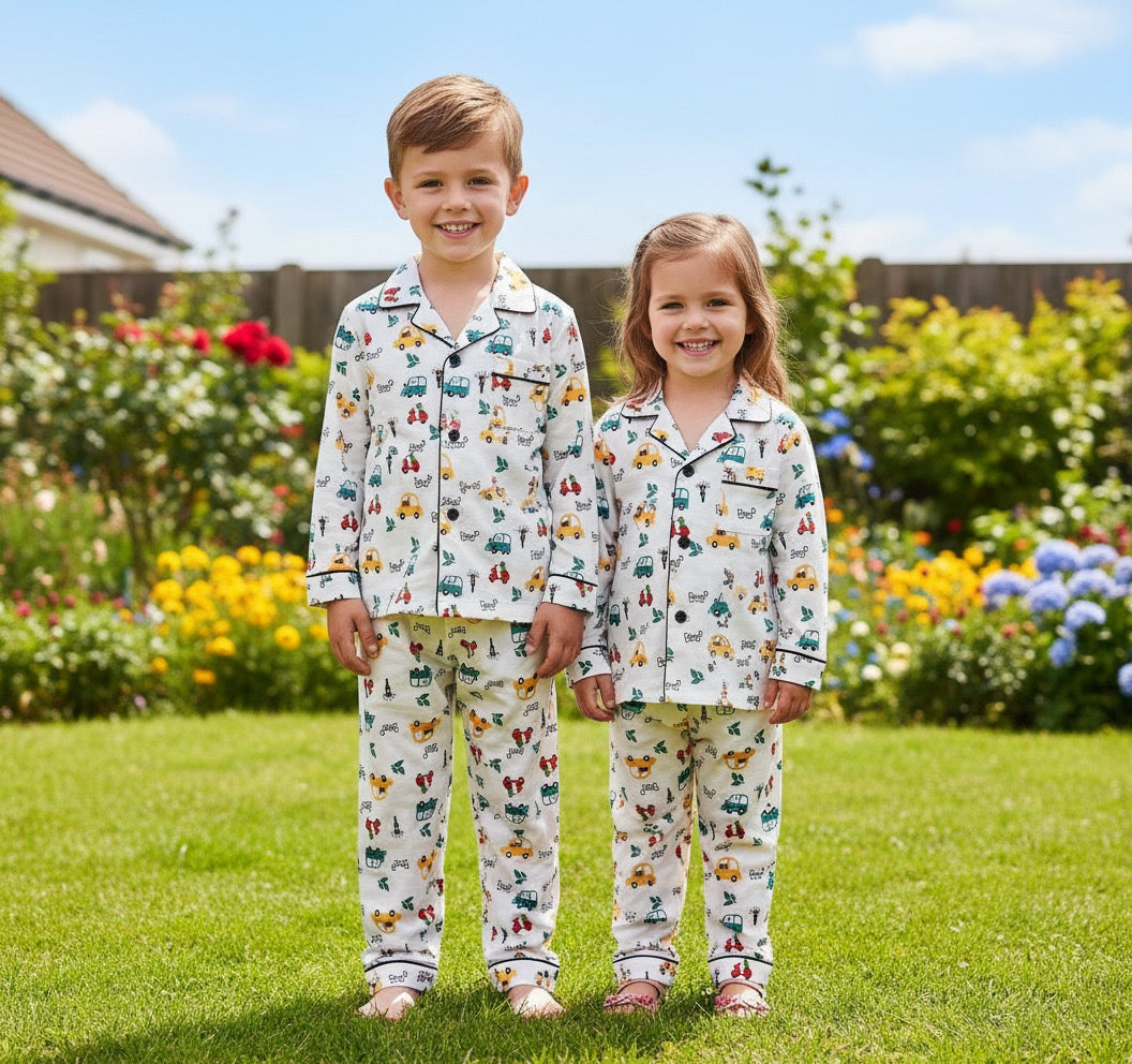 Racing Cars Night Suit