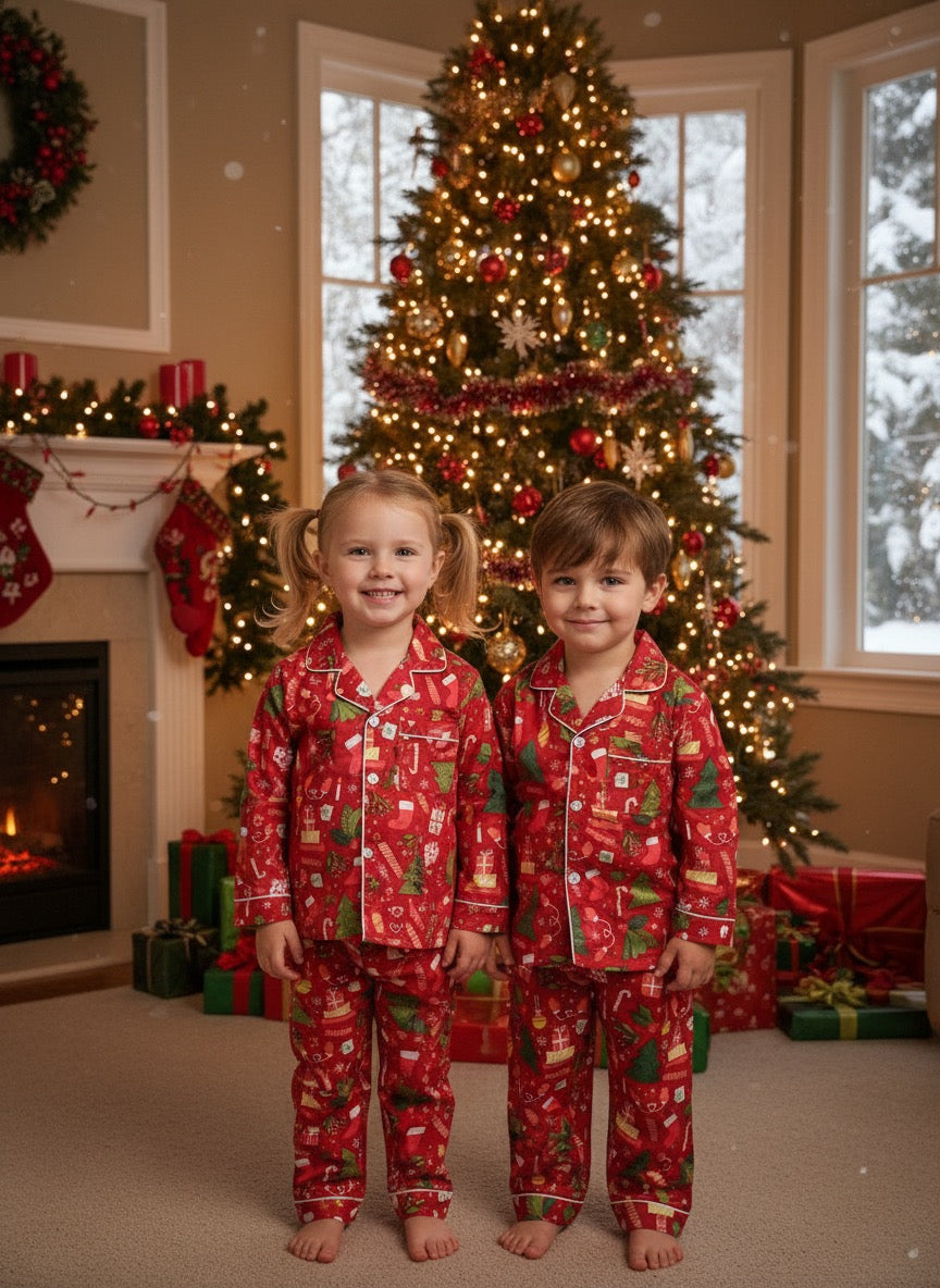 Holly Jolly Red Nightsuit