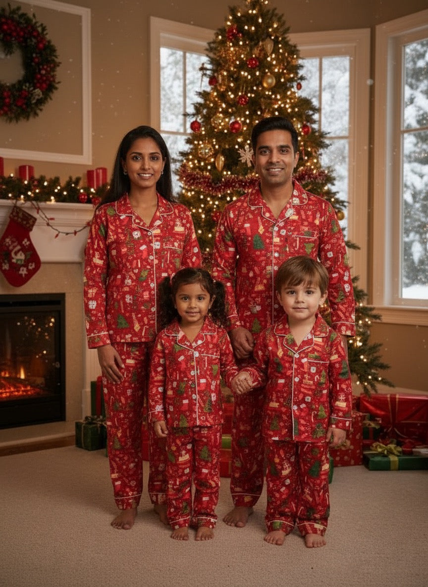 Holly Jolly Red Nightsuit