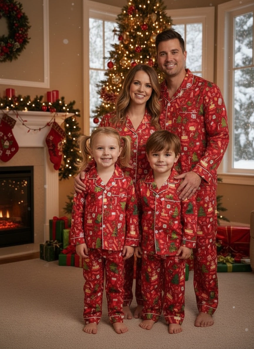 Holly Jolly Red Nightsuit