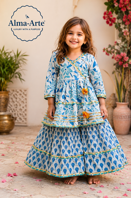 Blue Blossom Palazzo