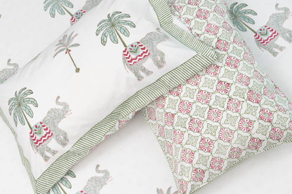 Paradise Elephant Bedsheet