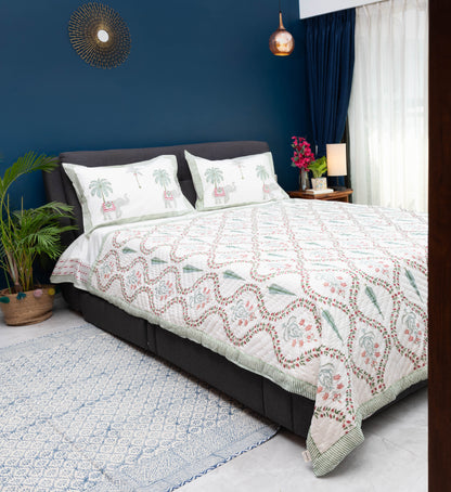 Cyprus Garden Bloom Quilt
