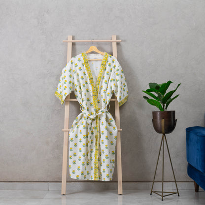 Lemon Lime Relax Bathrobe
