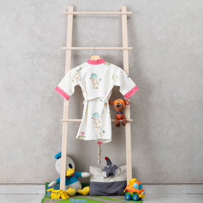 Pink Rabbit Bathrobe