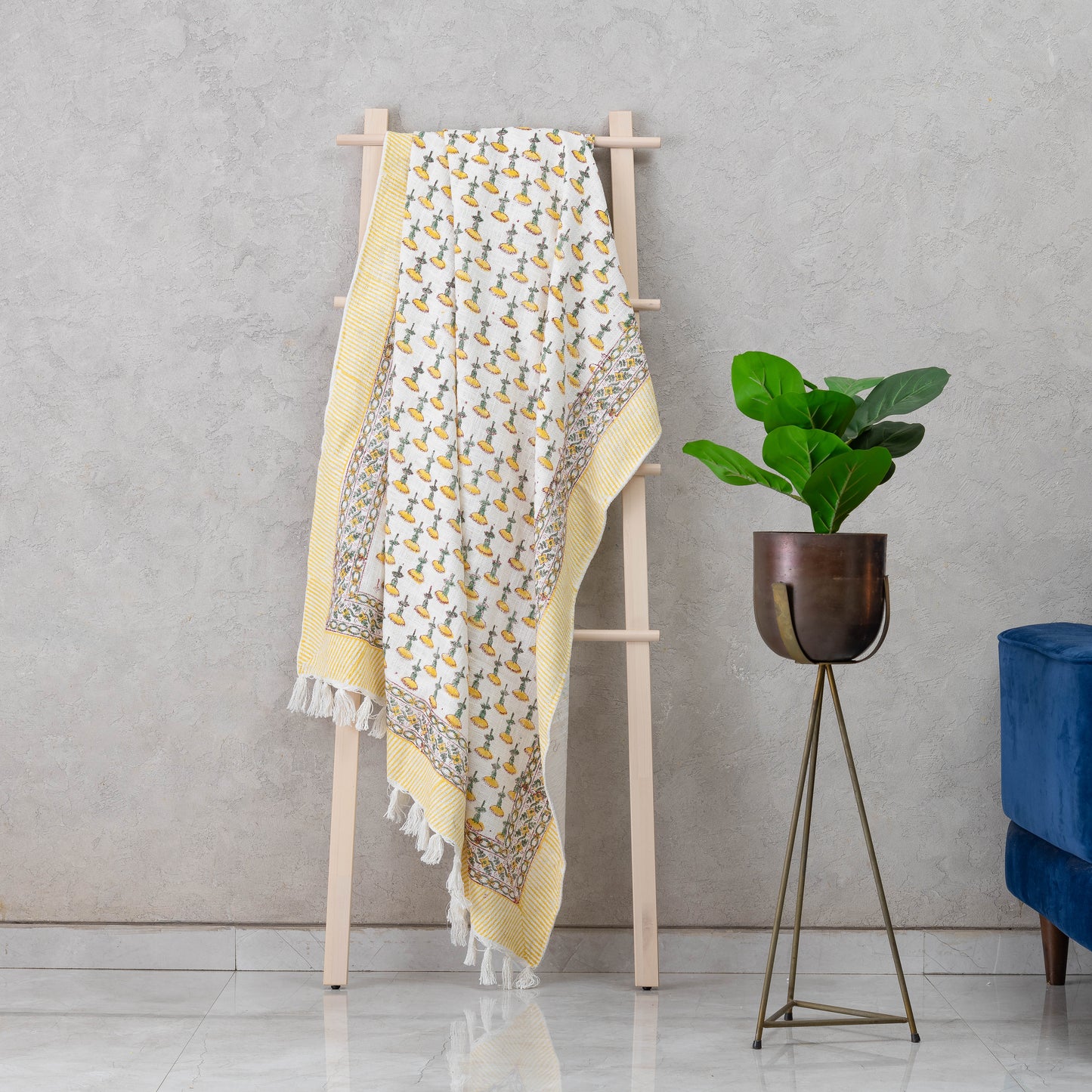 Sunshine Blossom Sofa Throws
