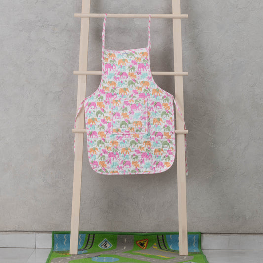 Pink Elephant Apron