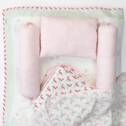 Pink Flamingo Bedsheet