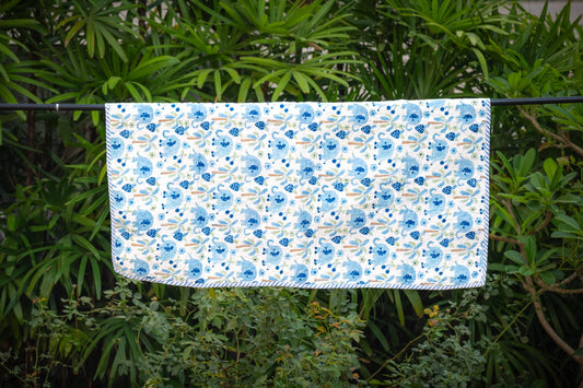 Blue Elephant Quilt