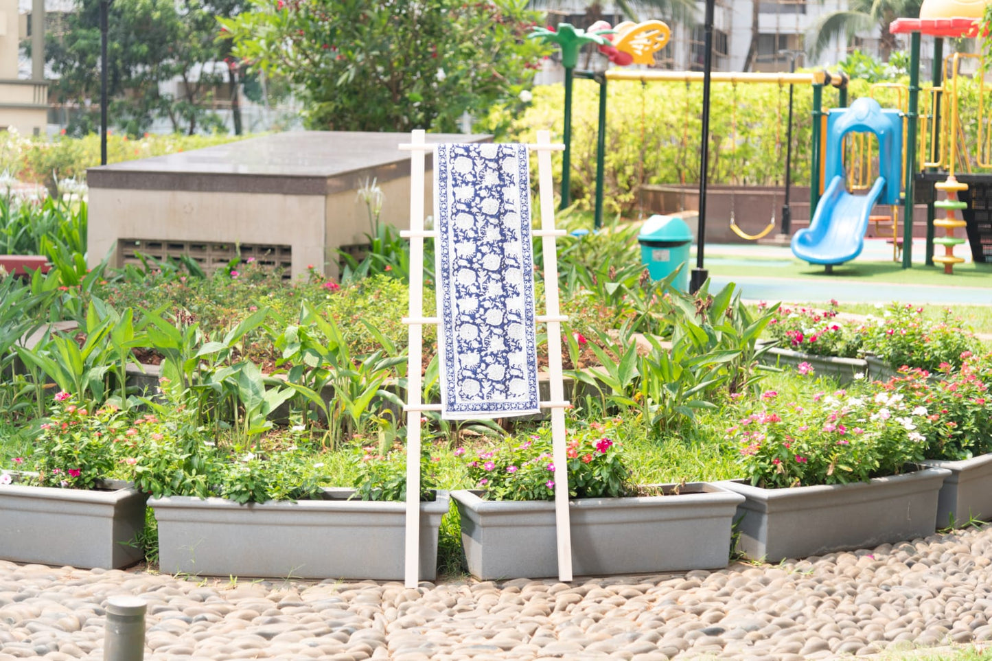 Blue Blossom Table Runners