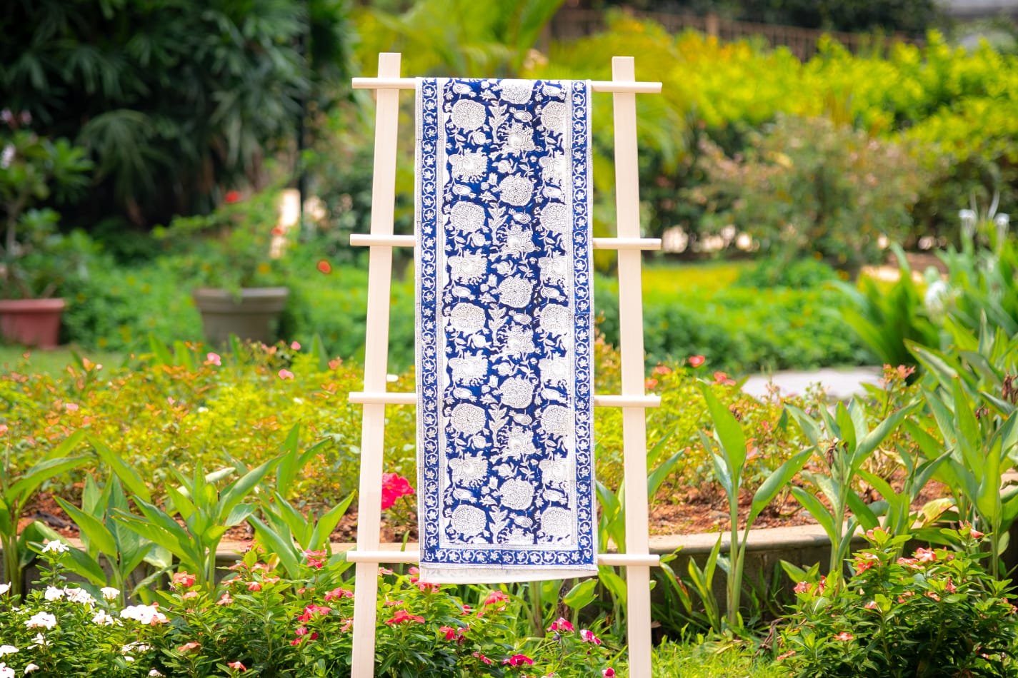 Blue Blossom Table Runners