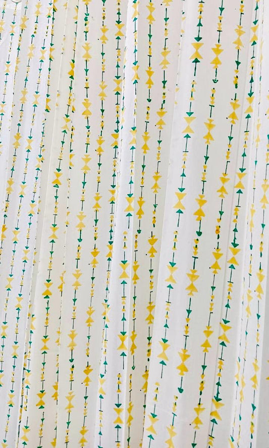 Yellow Prism Curtain