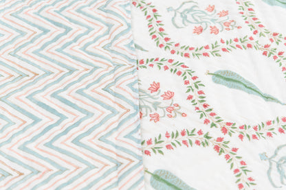 Cyprus Garden Bloom Quilt