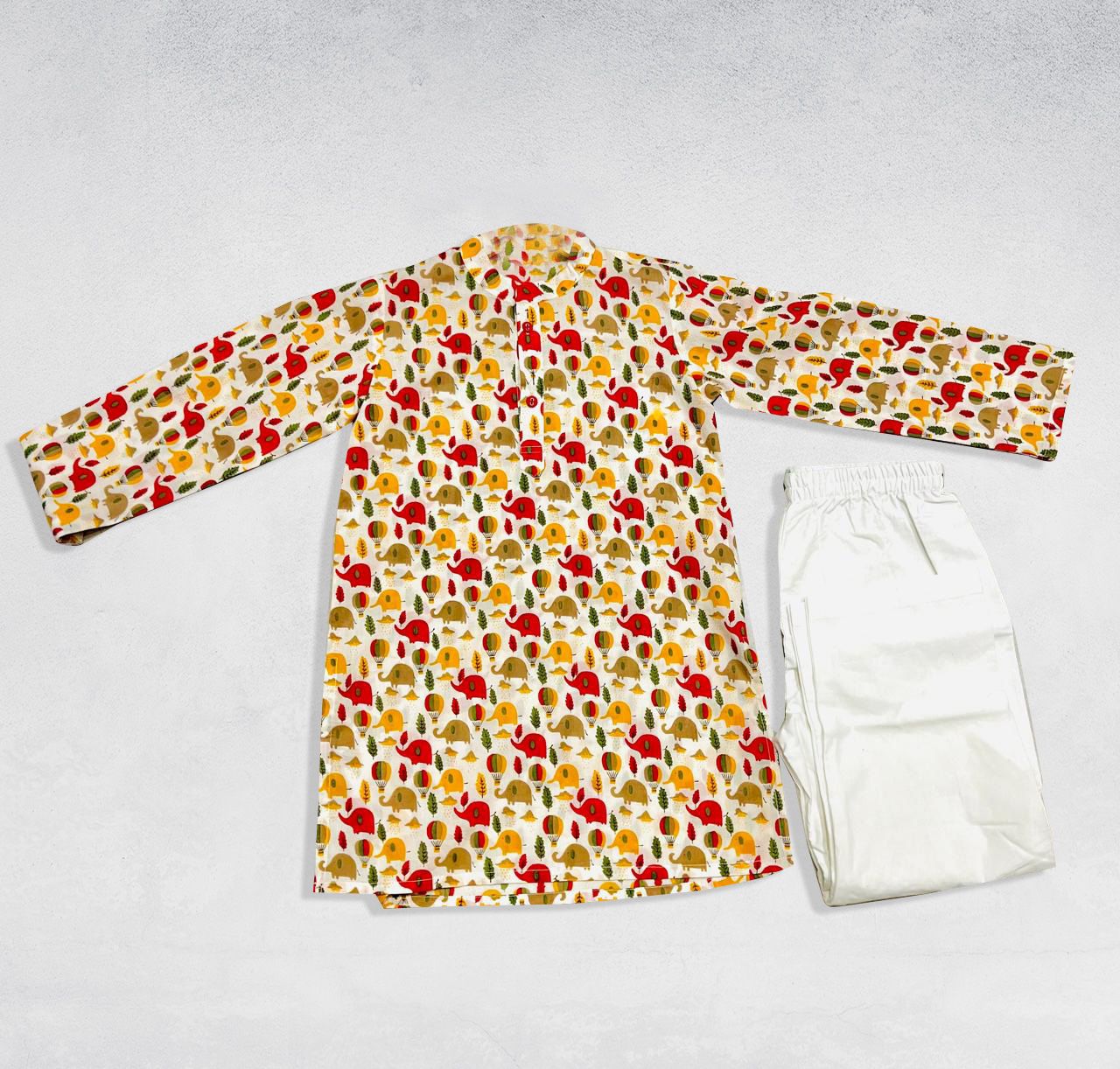 Elephant Safari Kurta Pajama
