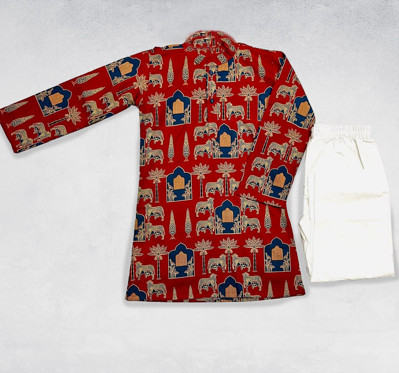 Royal Red Kurta Pajama