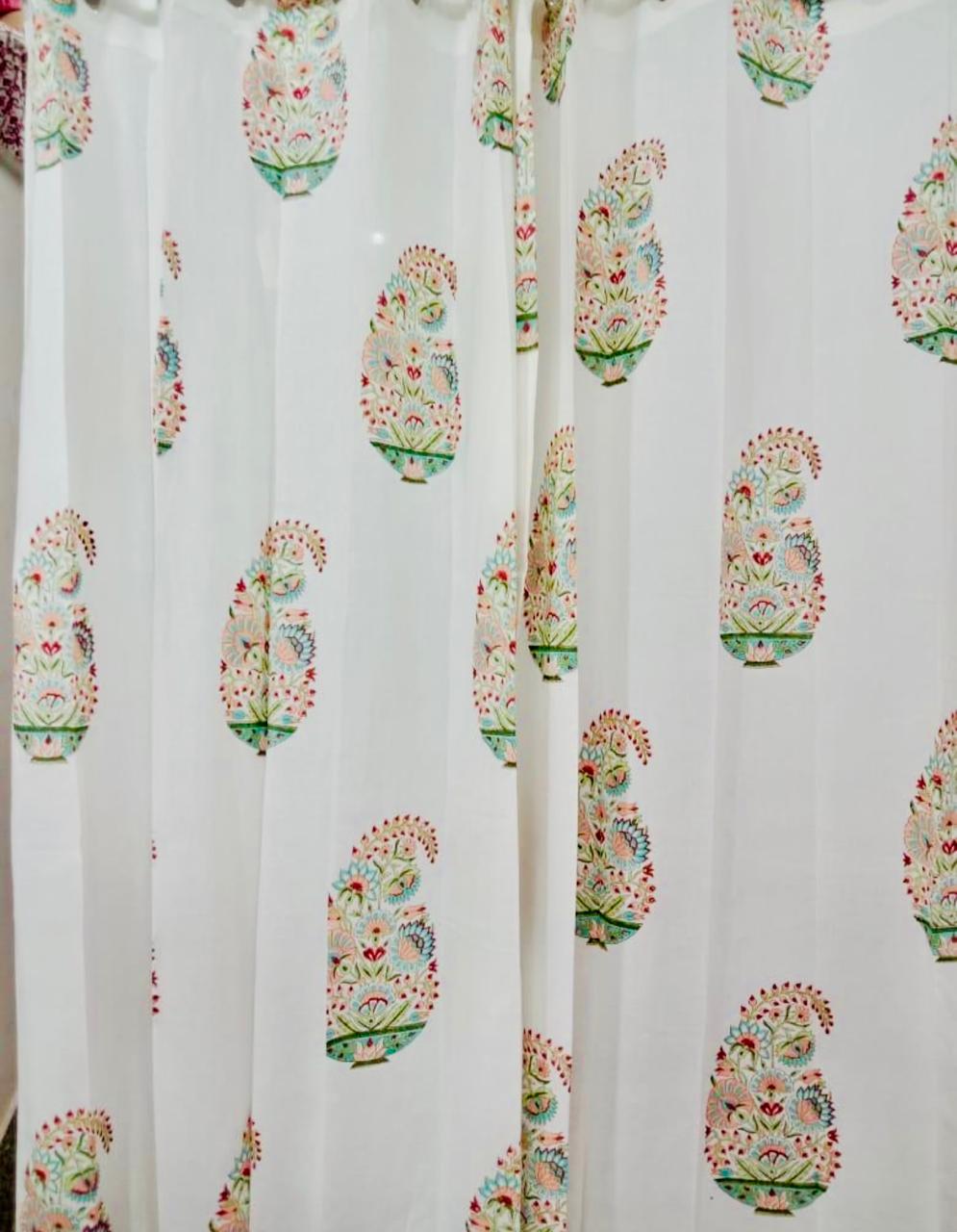 Paisley Bloom Curtain
