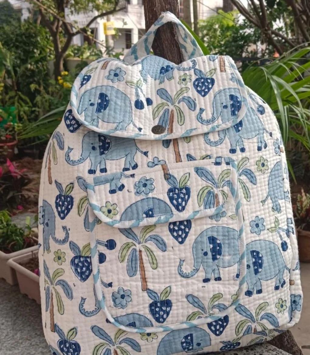 kids apron + kids bag